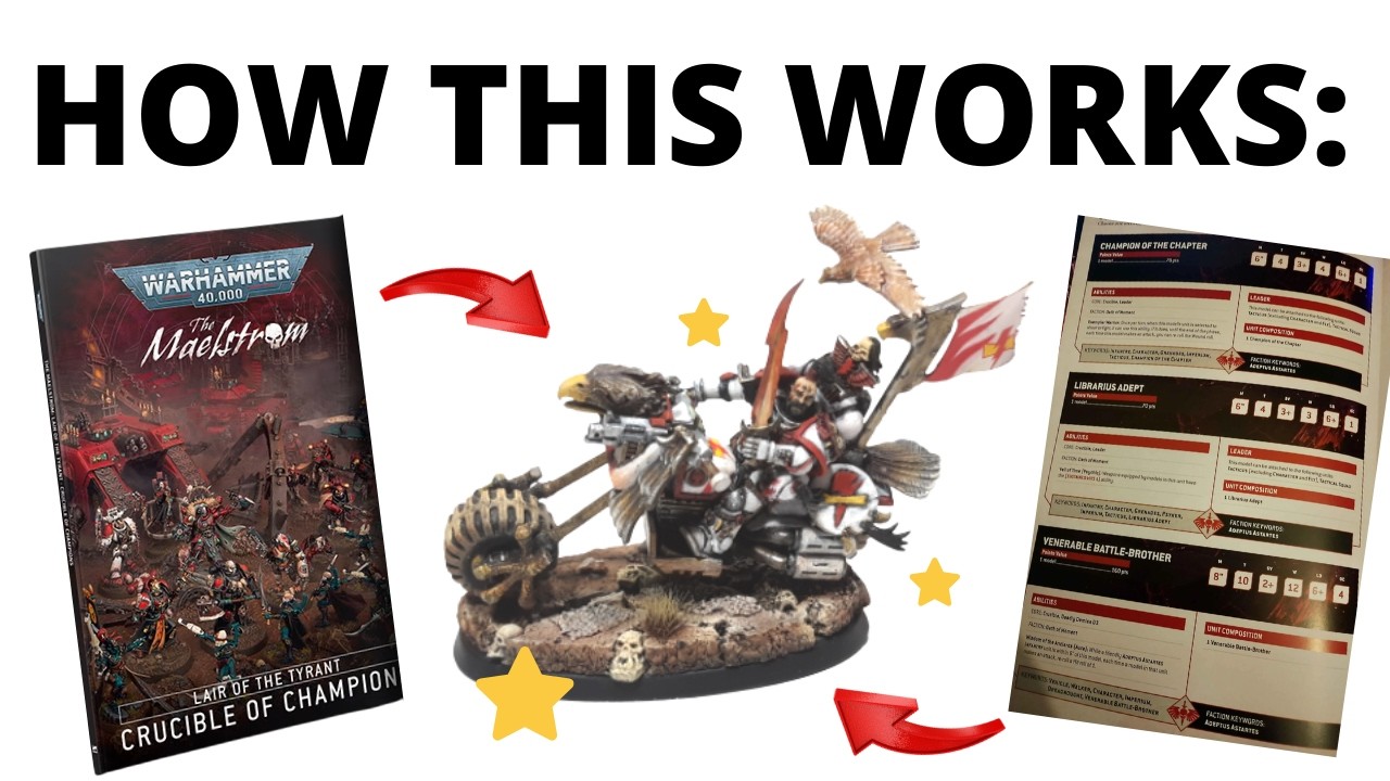 How to Build CUSTOM CHARACTERS for Warhammer 40K with the New Crucible of Champions Supplement