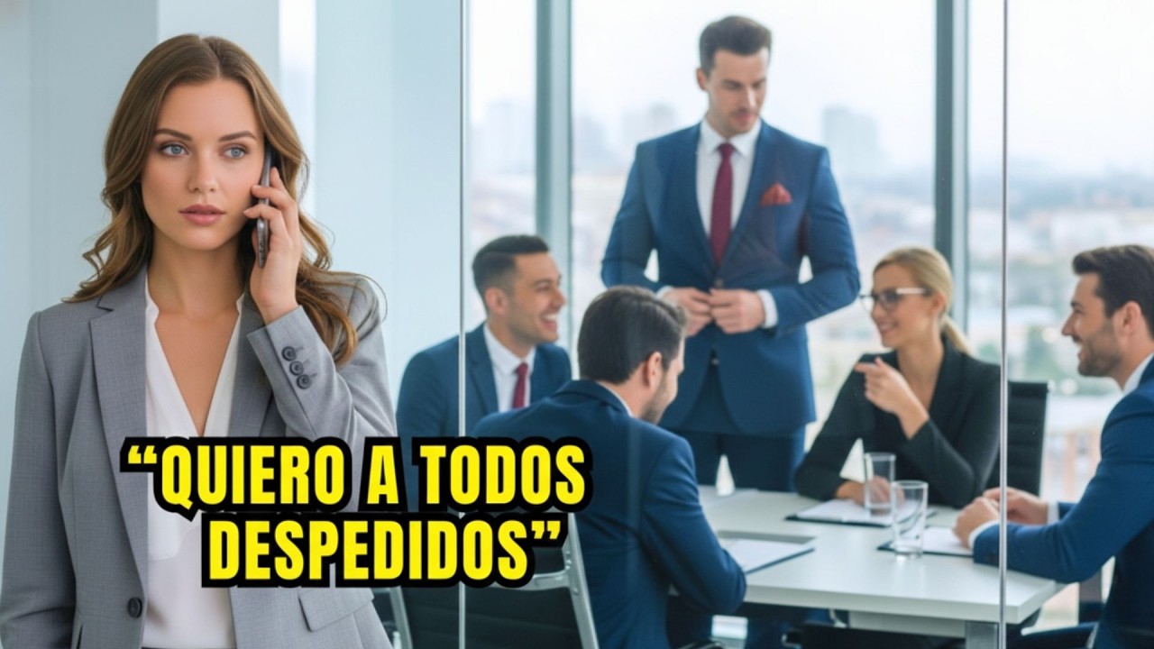 LE PIDIERON A LA CEO QUE ESPERARA AFUERA… SEGUNDOS DESPUÉS, DESPIDIÓ A TODOS