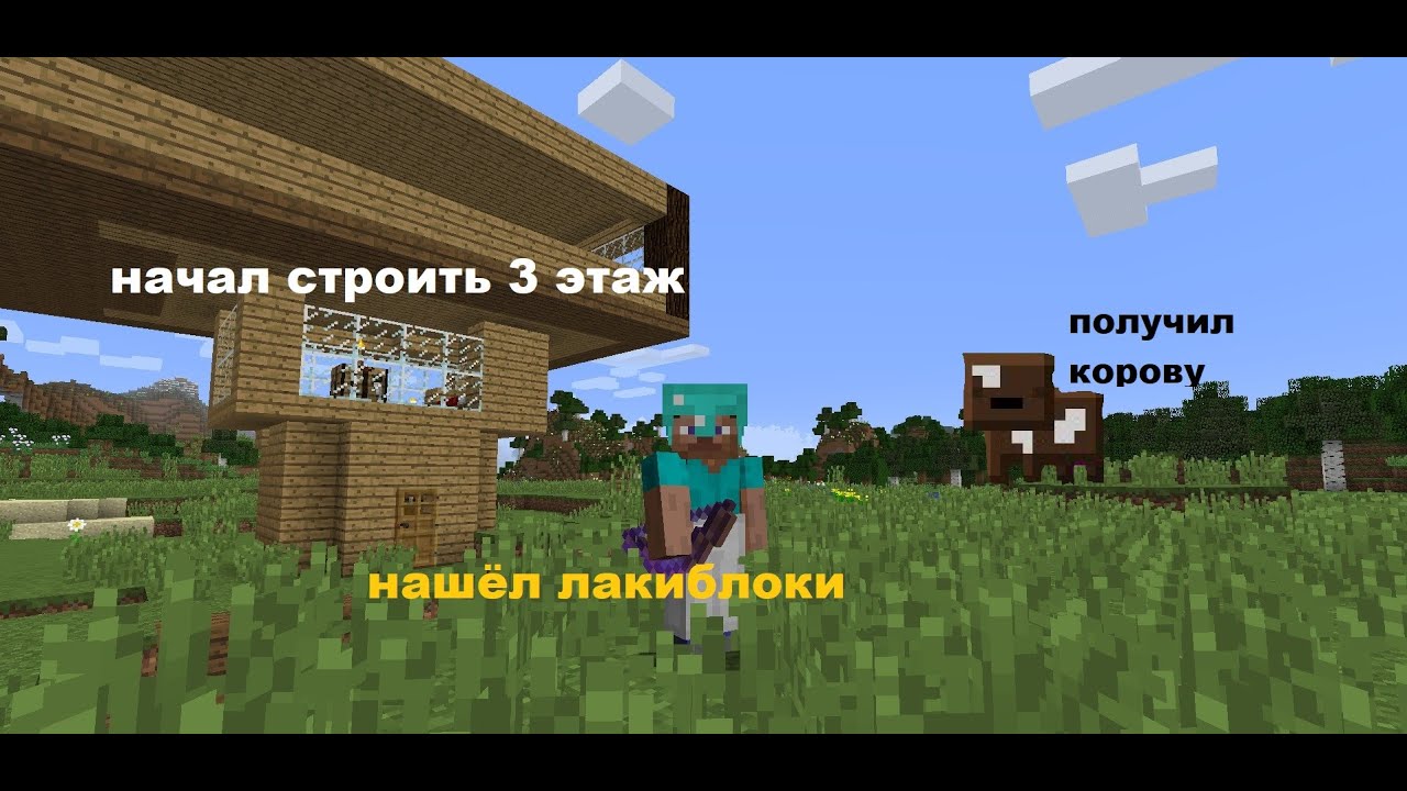 Нашёл лакиблоки и корову #4