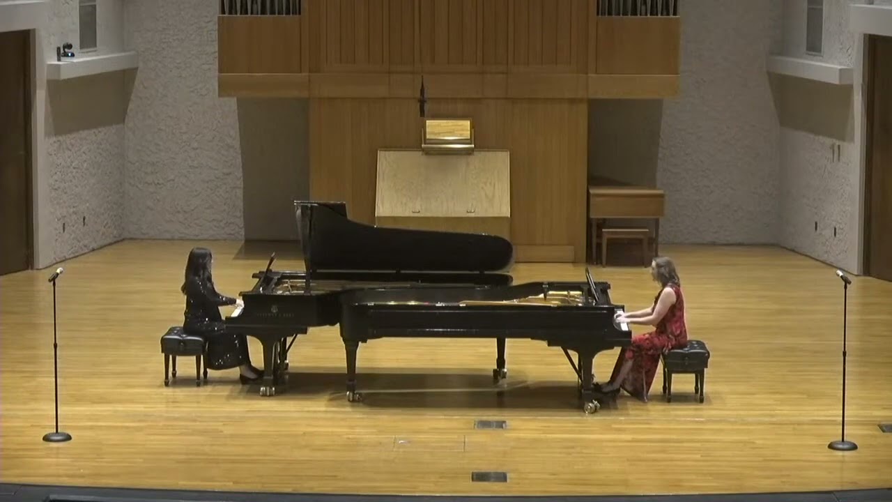 Sonatina for Two Pianos by Joan Trimble (1915-2000), I. Moderato, II. Minuet, III. Rondo