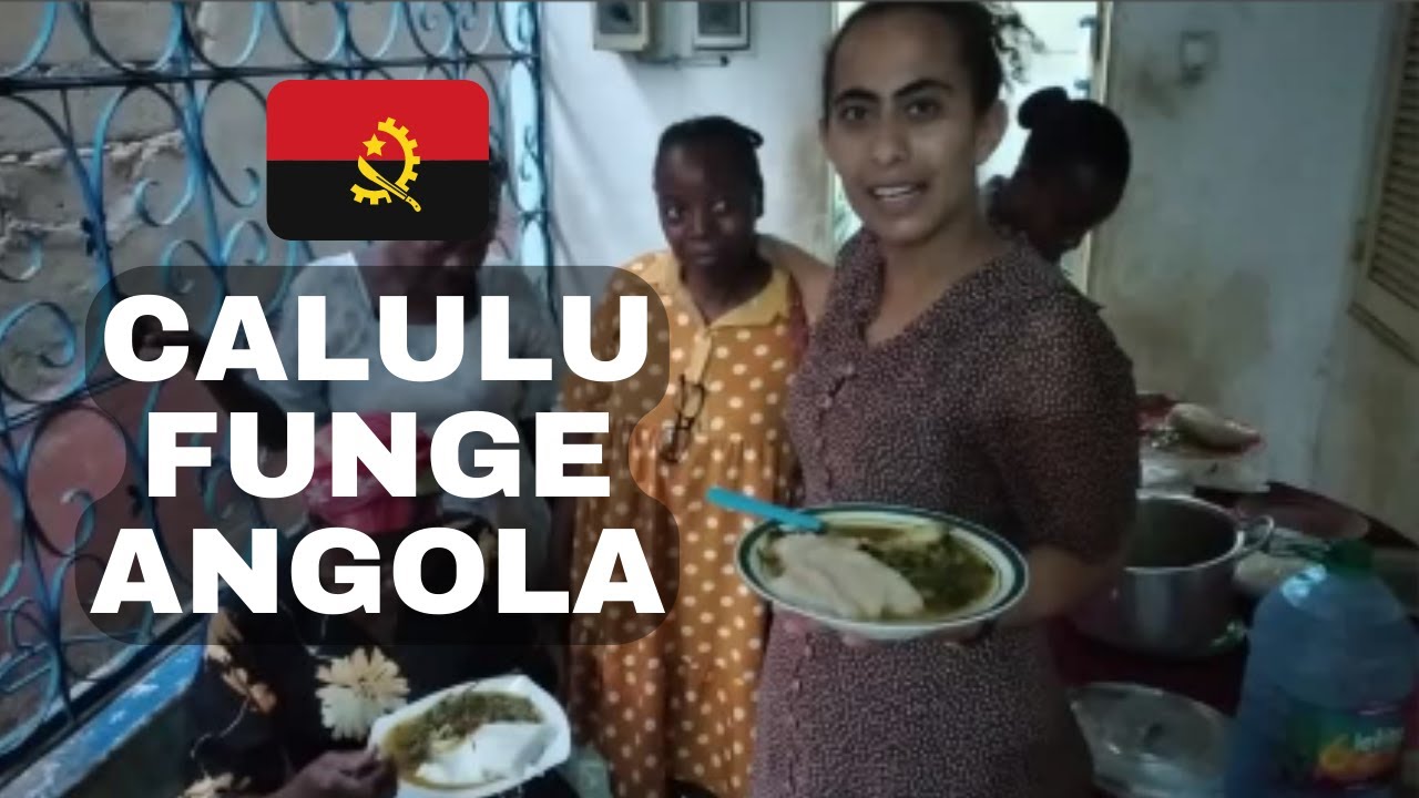 16/05/2022 NOSSA RECEPÇAO EM ANGOLA - LUANDA I COMIDA TIPICA CALULU & FUNGE - (COTIDIANO EP#16)
