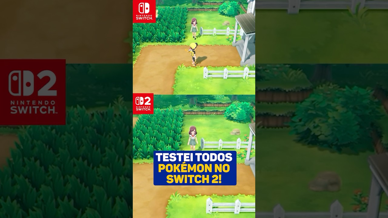 Testei TODOS OS POK&Eacute;MON no Nintendo Switch 2 #pokemon #nintendoswitch2