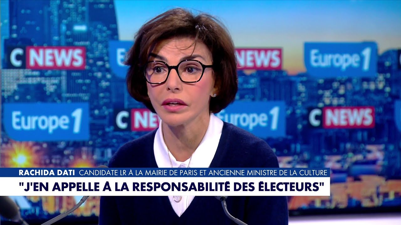 Rachida Dati : «Je demande aux électeurs de faire le choix de la raison»