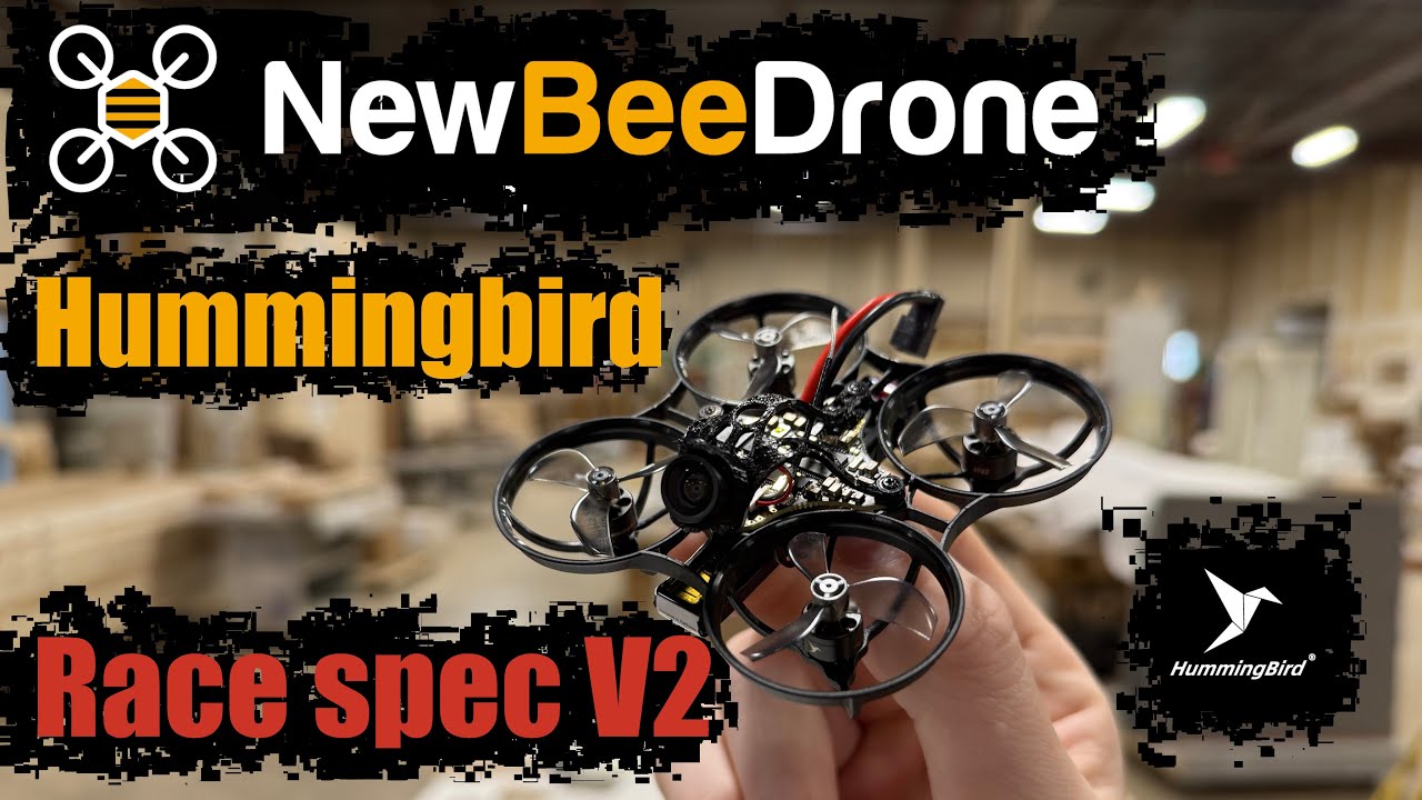 NewBeeDrone Hummingbird Racespec V2 // Выдержит ли он грубую езду на фристайле!?