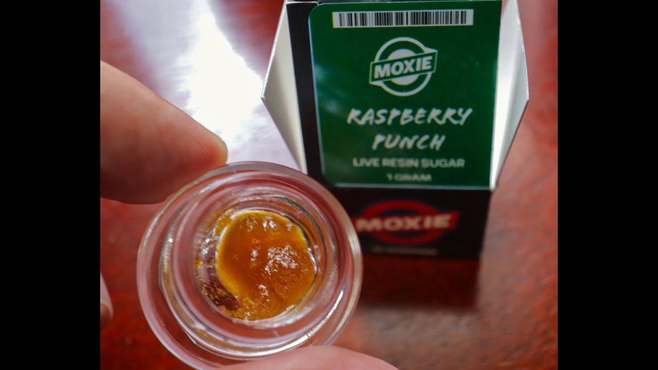 NEW !  Moxie  ~   Raspberry Punch   - Live Resin Sugar