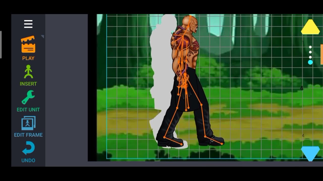 drawing cartoons 2 animation tutorial | how to make a character walk | VB Animation [Dc2]