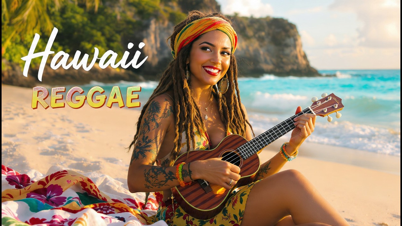 LIVE Tropical Reggae Beach Vibes 🌊 Relaxing Island Music for Calm Mood