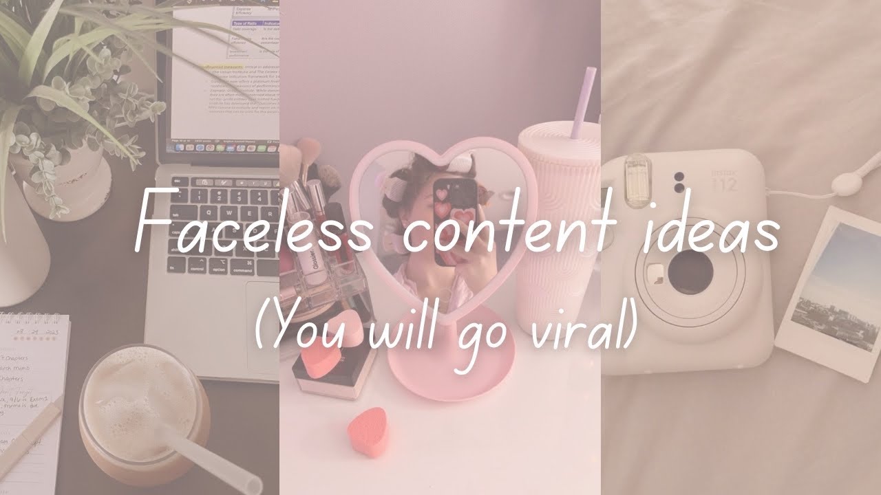 YouTube video ideas you can do WITHOUT showing your face