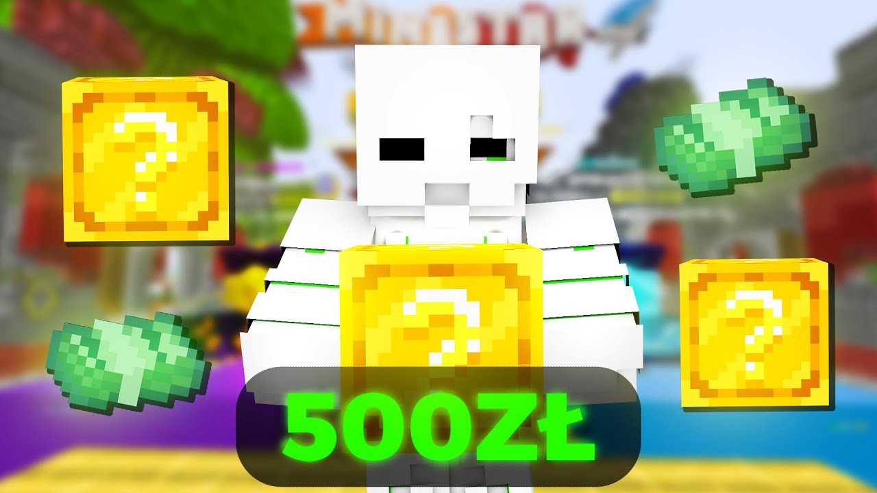 ZROBIŁEM OPENING za 500zł na SERWERZE BOX PVP w MINECRAFT! (Minestar.pl)
