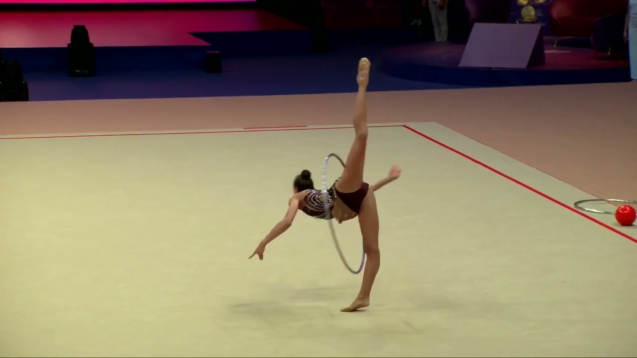 VERDES Andreea (ROU) - 2023 Rhythmic Worlds Qualifications HO Individual