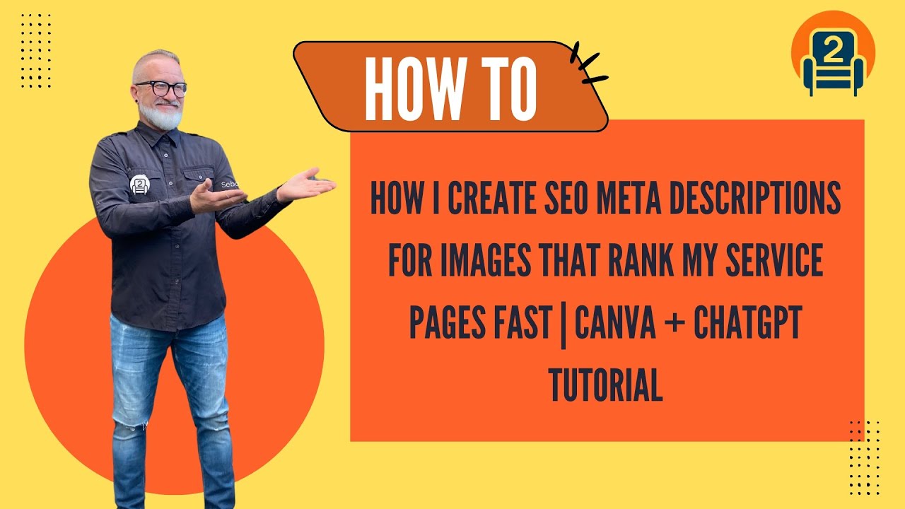 How I Create SEO Meta Descriptions for Images That Rank My Service Pages Fast | Canva + ChatGPT