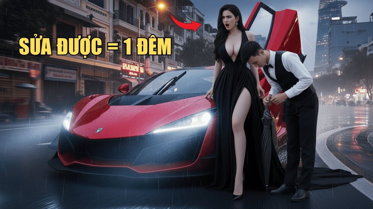 “Sửa Được Tôi Cho Anh 1 Đêm!”–Sinh Viên Khởi Động Xe 80 Tỷ, Nữ Tỷ Phú Sốc Nặng Khi Biết Thân Phận