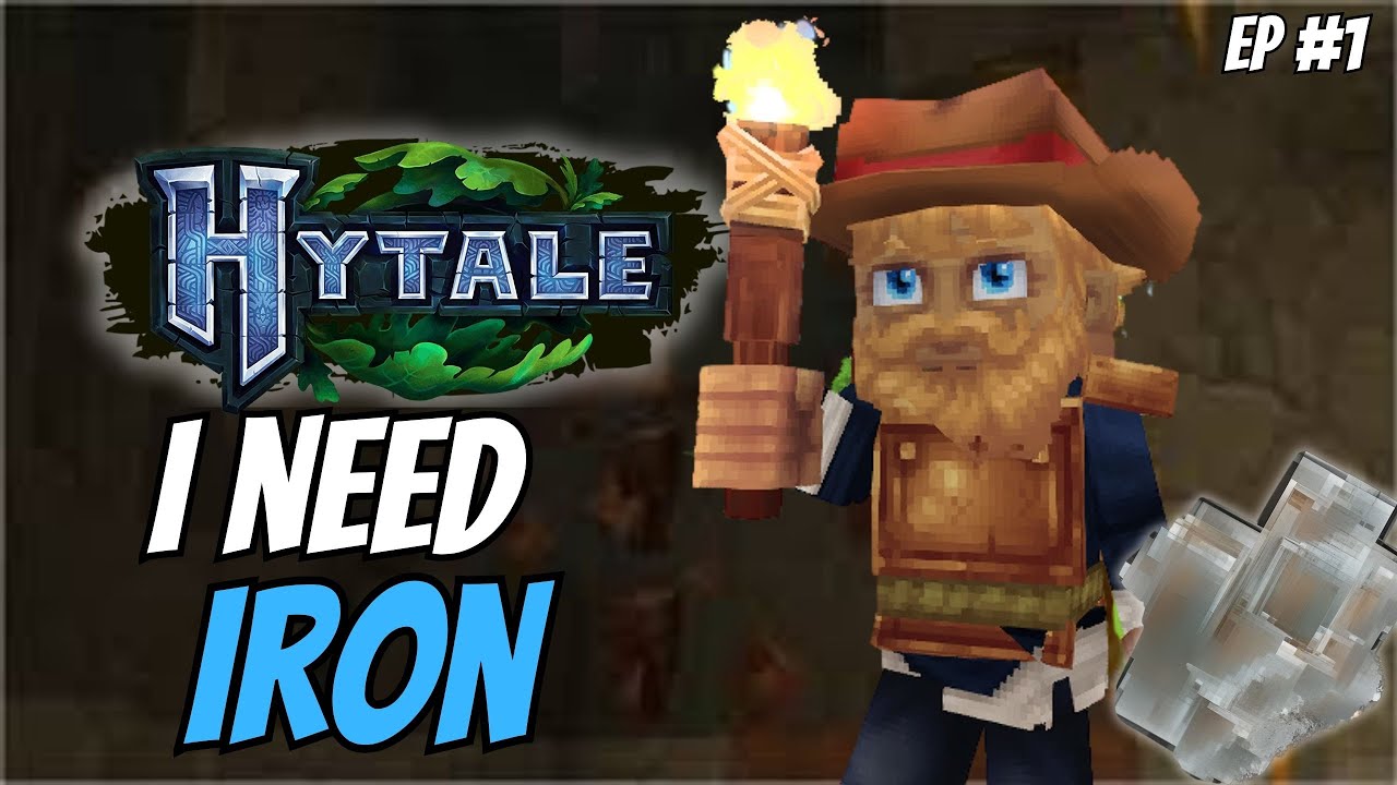 Hytale Survival Ep. 1 – The Hunt for Iron Begins