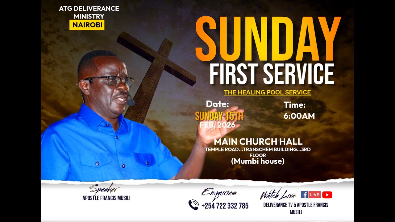 Sunday First Service /Apostle Francis Musili