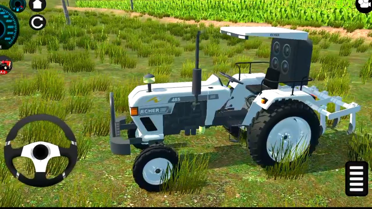 ECH ER TRACTOR gaming video Indian 3D gaming video ટ્રેક્ટર વાળા