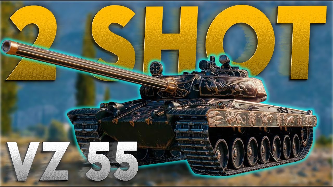 THIS TANK JUST BECAME INSANE! VZ 55 2 SHOT