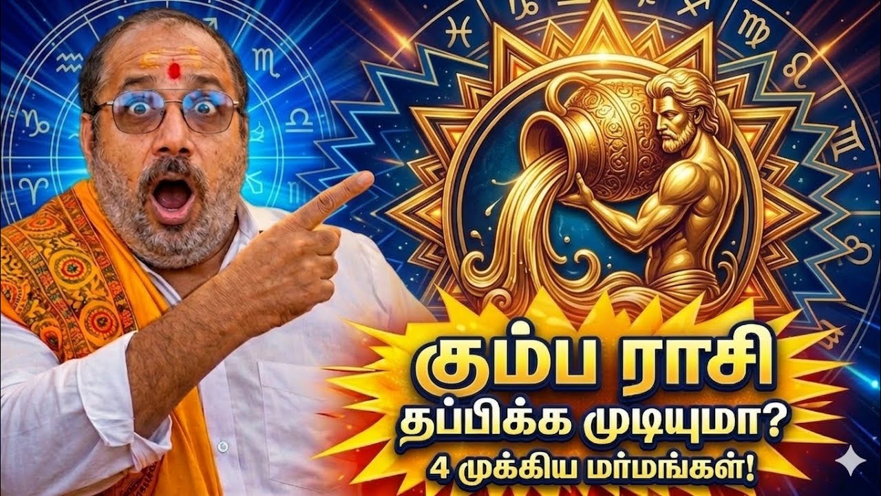 கும்பம்: மார்ச் 28... இந்தத் தப்பை மட்டும் செய்திடாதீர்கள்! 😱 4 மர்மங்கள்!