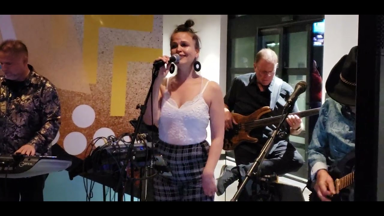 "Eyes Without a Face" by Billy Idol,  covered by GTandKira at Crush Bar and Grill