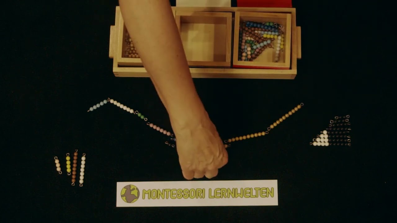 Anleitung Materialarbeit - Schlangenspiel zur Addition