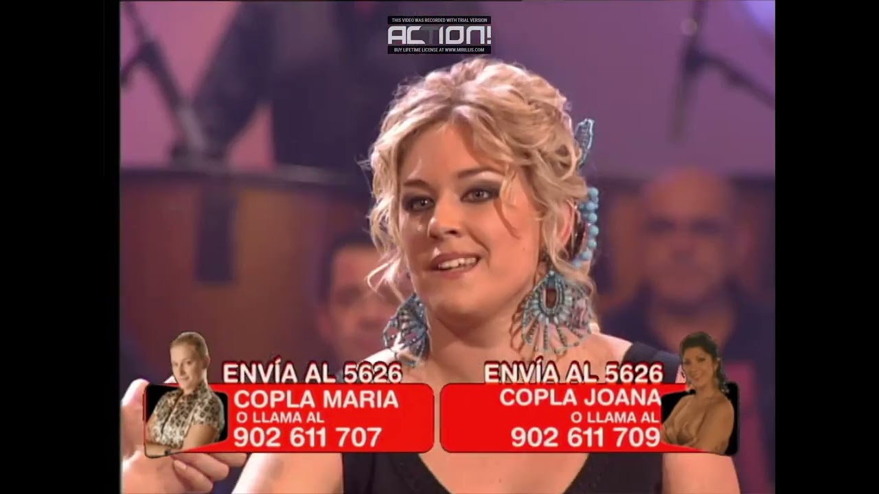 María Lozano- Romance de zamarrilla- gala 23 1º edición copla