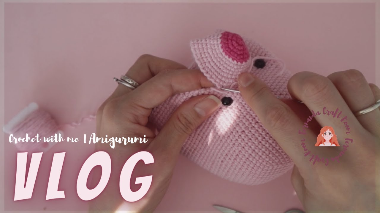 # 126 [] 𝐂𝐑𝐎𝐂𝐇𝐄𝐓 𝐖𝐈𝐓𝐇 𝐌𝐄 | Amigurumi & Crochet | Silent Vlog Life, Soft Music Relax, No Talking