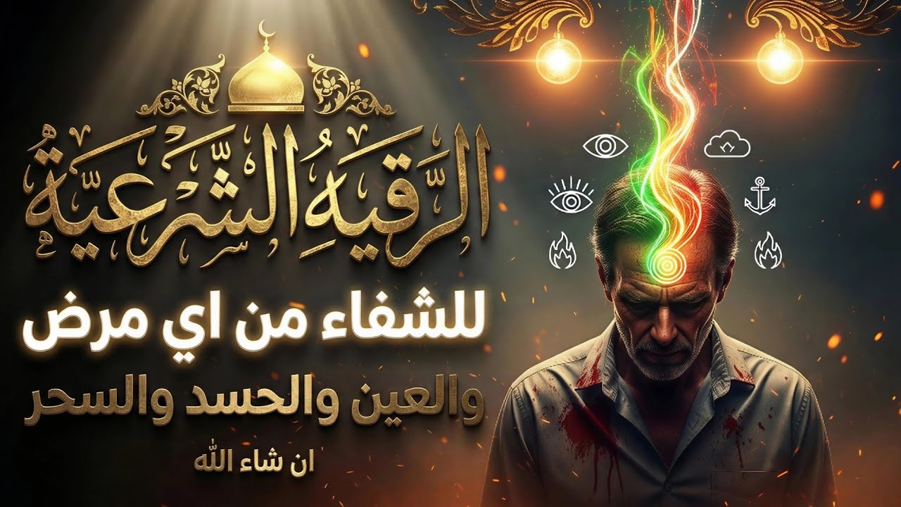 شاهد خروج الحسد والعين والهم والغم والأمراض من جسمك بعد سماع لهذا الحرز المبارك- وراقب النتيجة