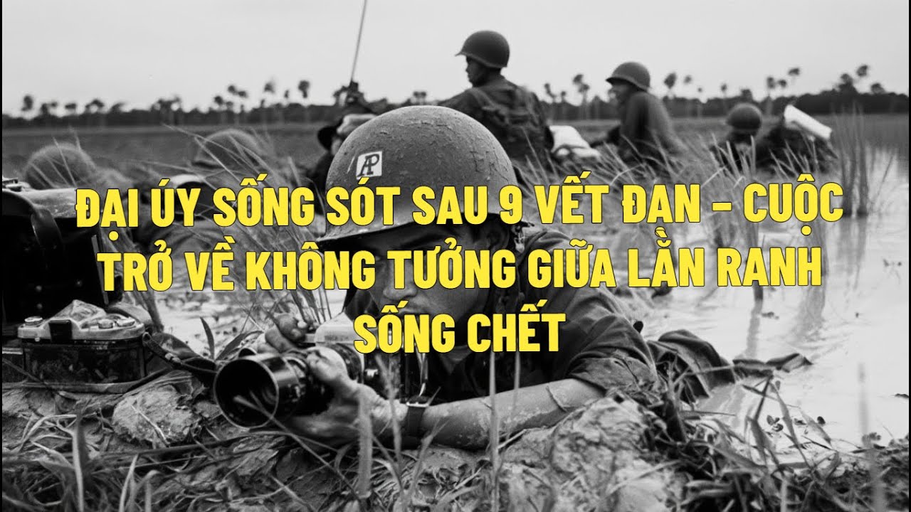 ĐẠI ÚY SỐNG SÓT SAU 9 VẾT ĐẠN  CUỘC TRỞ VỀ KHÔNG TƯỞNG GIỮA LẰN RANH SỐNG CHẾT | HỒI KÝ  MIỀN NAM VN