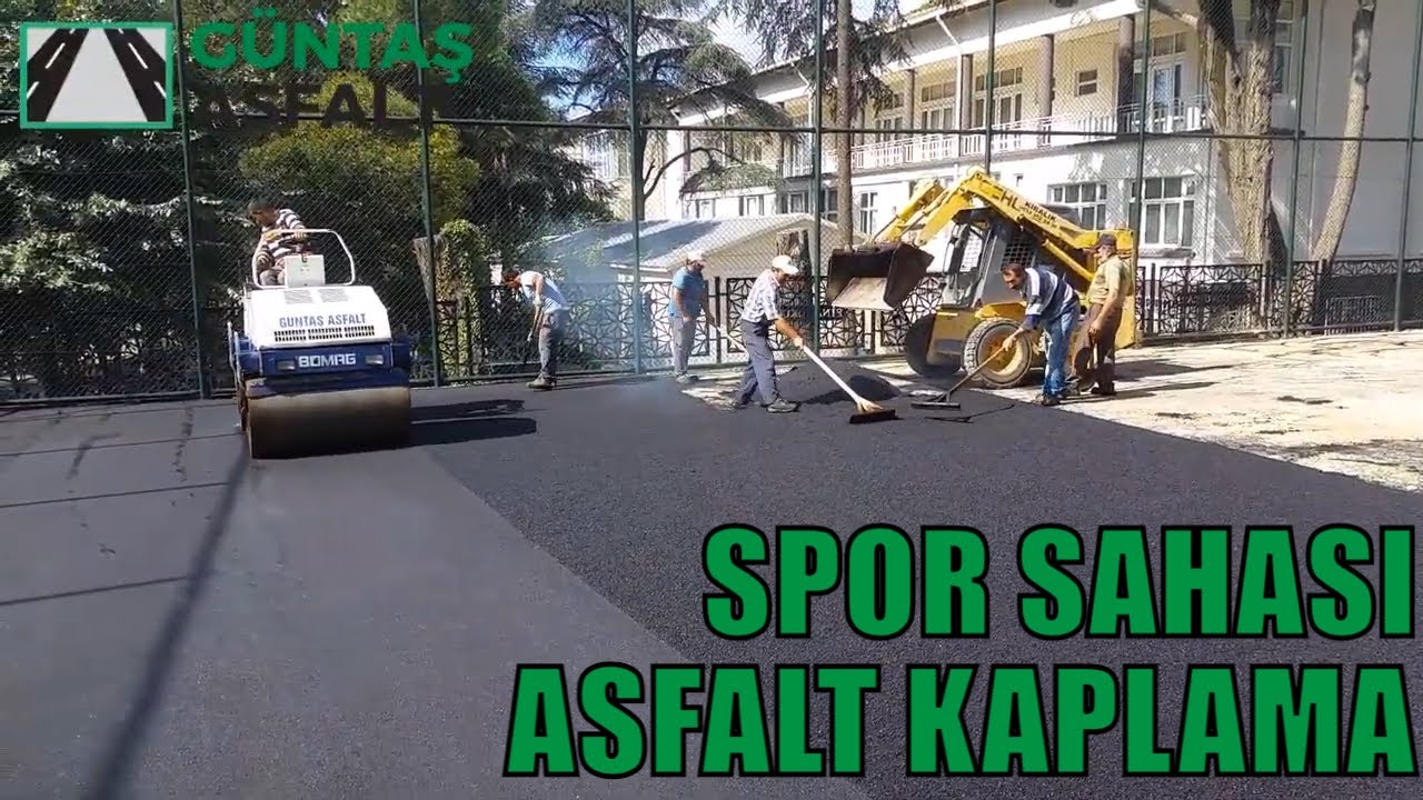 SPOR SAHALARINA ASFALT KAPLAMA NASIL YAPILIR ?