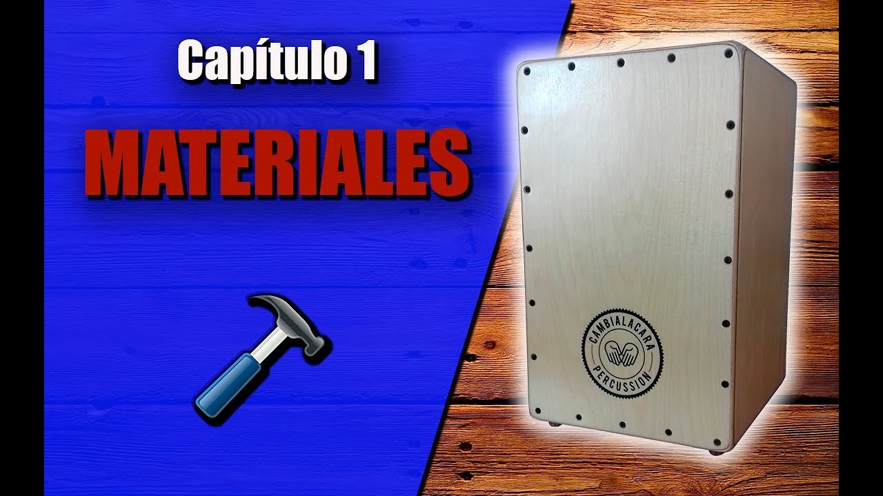 Cómo HACER un CAJÓN FLAMENCO y PERUANO 🛠 [01: MATERIALES] 🛠