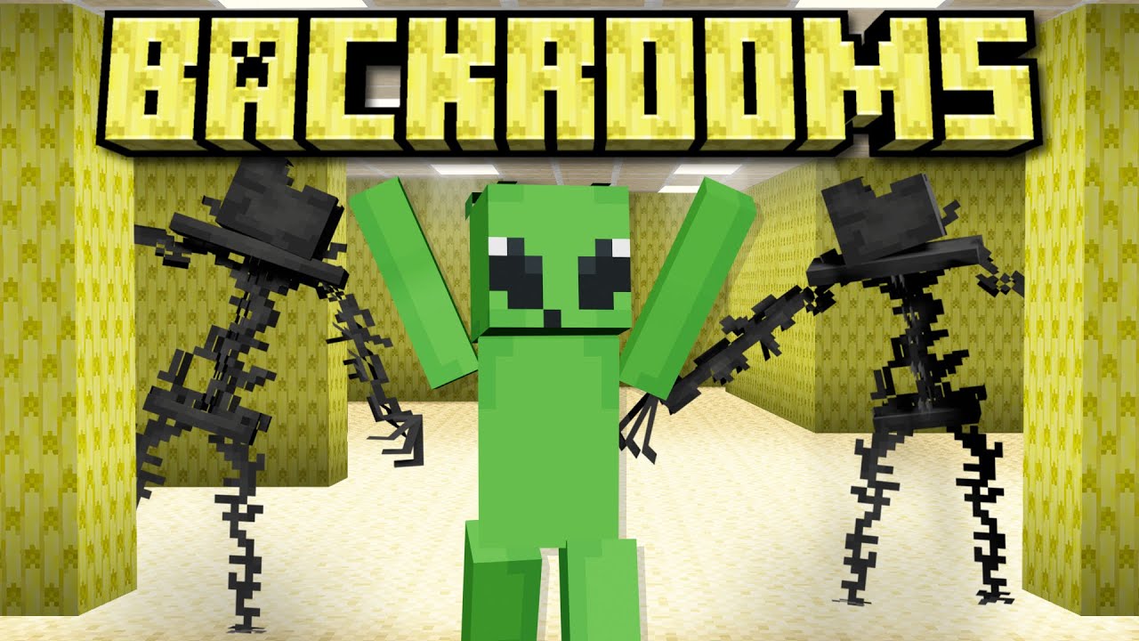 Minecraft, But I'm Trapped In The BACKROOMS...