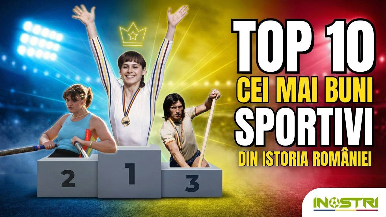 Top 10 sportivi din istoria sportului românesc | Legende care au scris istorie