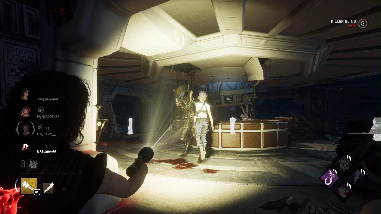 Ellen Ripley VS Xenomorph Dead by Daylight