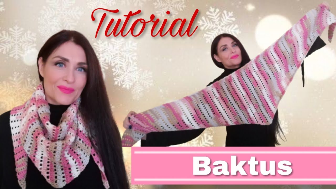 Tutorial Baktus pink - uncinetto