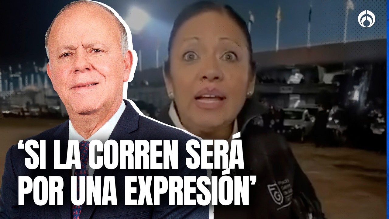 Ciro analiza caso de ‘Lady pepitas’ y su posible despido tras expresión contra policía