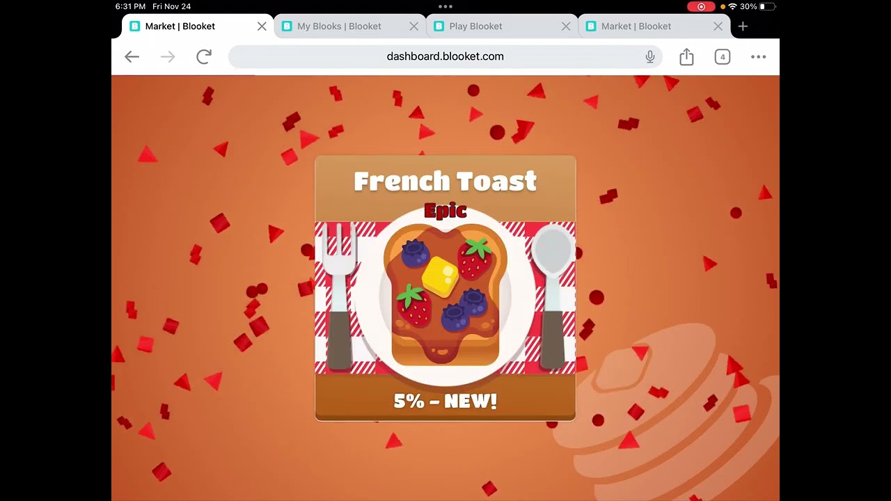 Finishing My Blooket Locker - Alt Account - PT 1 (Breakfast Pack)