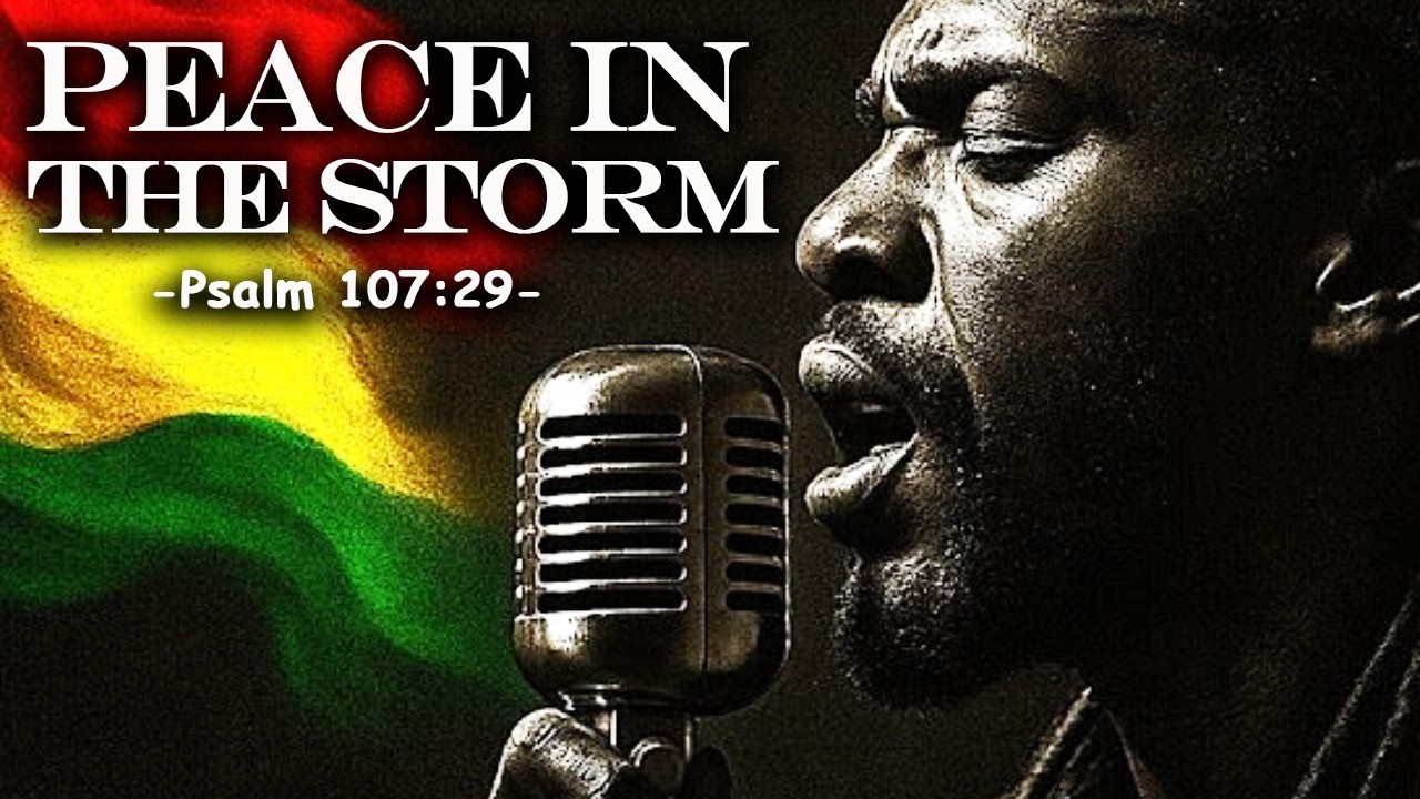 PEACE IN THE STORM ✝️ | Roots Reggae Gospel Blues Worship (8-Minute Soaking Prayer)