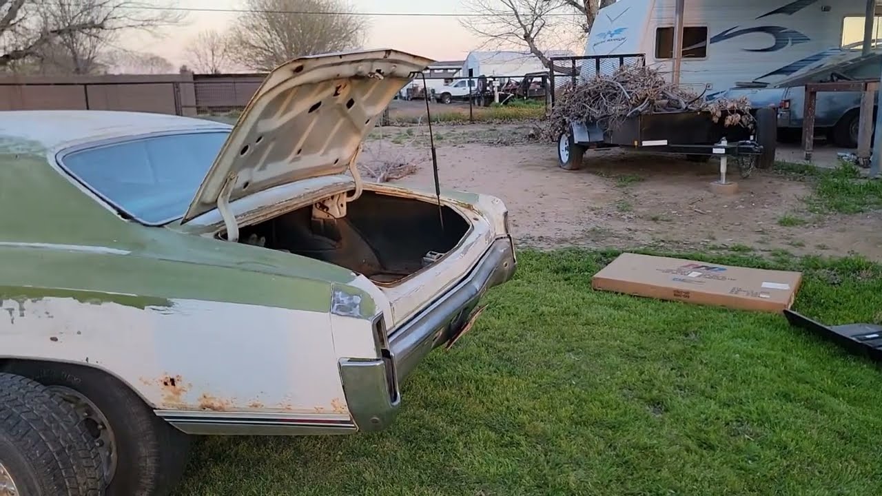1971 Monte Carlo rescued! Will it run and drive after 35yrs? (part2)