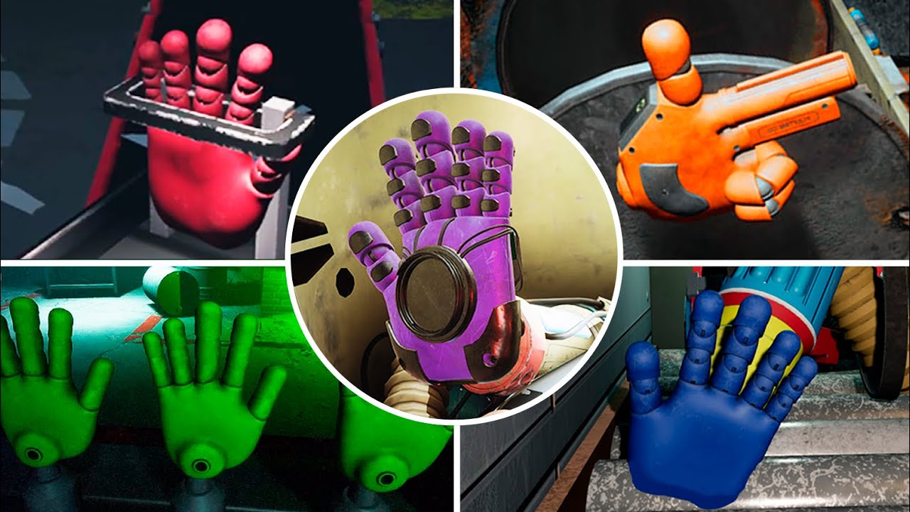 All Poppy Playtime Hands & Their Mechanics - Poppy Playtime: Chapter 3 GrabPack