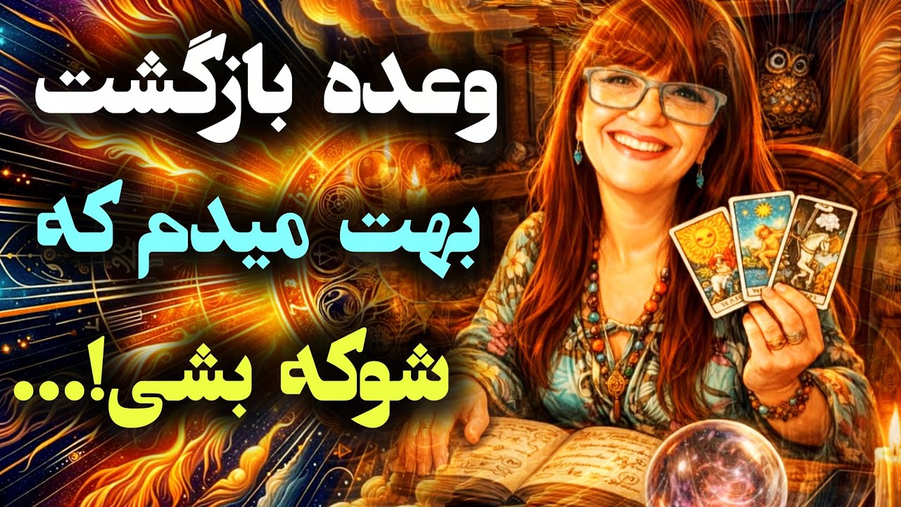 آرامش فال_ وعده بازگشت بهت میدم که شوکه بشی!✨️🪔👩‍❤️‍💋‍👨❣️