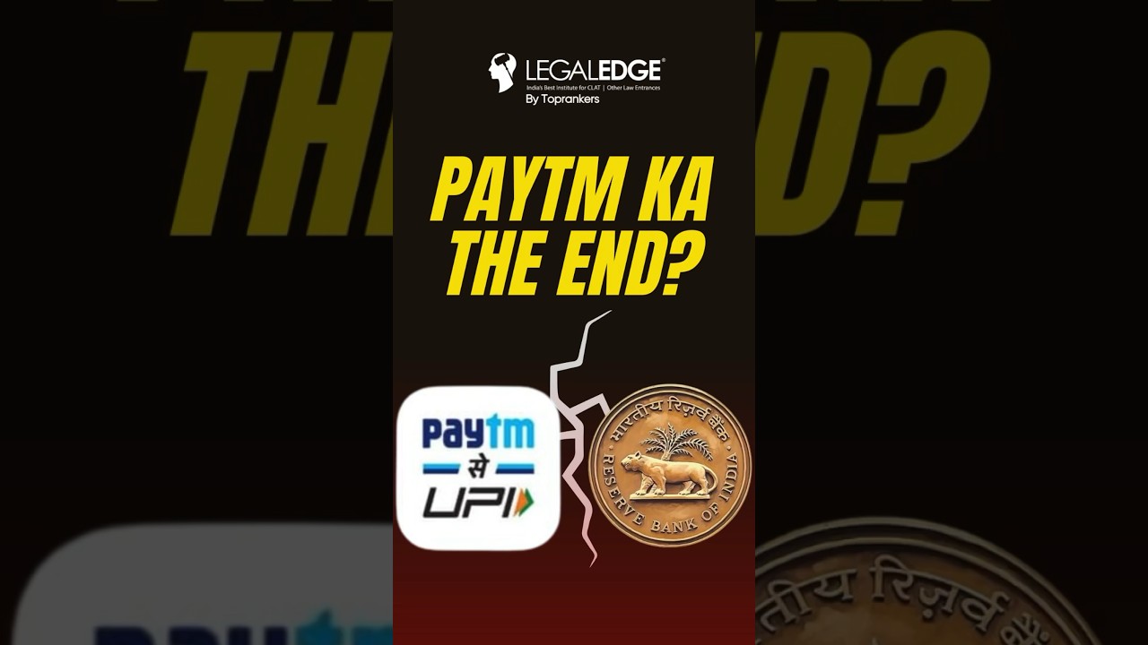 PayTM ka The End? | Paytm vs RBI | RBI Restricts Paytm Payments Bank!