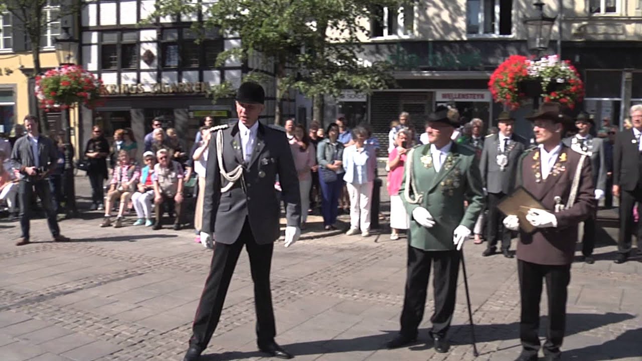 Generalappell zum Schützen-  und Heimatfest 2015 in Ratingen-Mitte