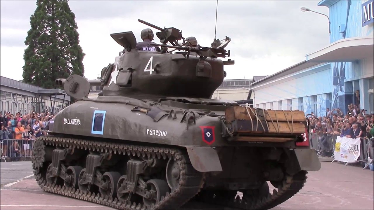 Musée des Blindés Saumur Démonstration dynamique du 3 juin 2017
