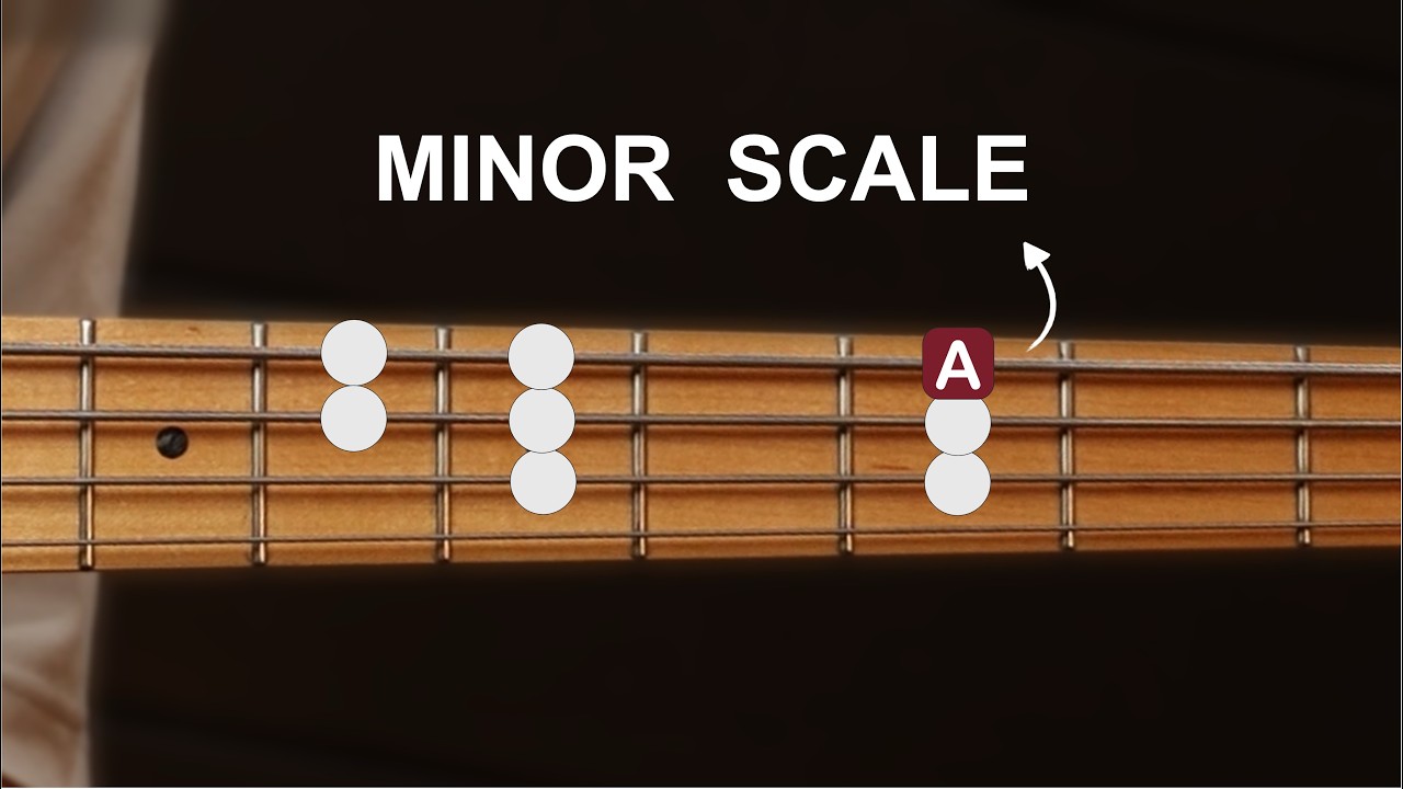 Minor Scale for Beginners (Bass Lesson)