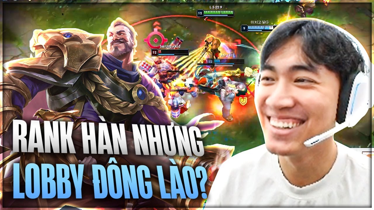 LEVI V&Agrave; GAME ĐẤU RANK H&Agrave;N NHƯNG LOBBY LẠI RẤT Đ&Ocirc;NG L&Agrave;O