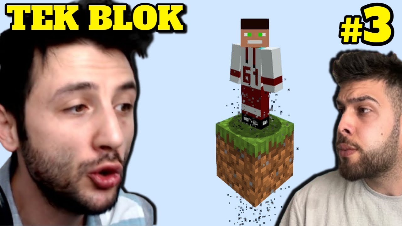 TEK BLOK MİNECRAFT  3.Bölüm (2.Sezon) @sait
