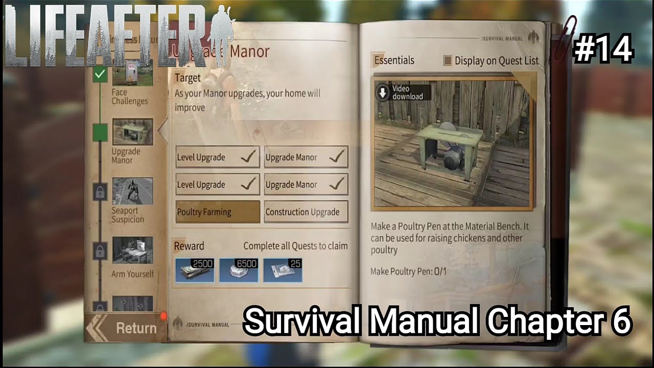 Omg!! Zombie Kuat Survival Manual 6 – LifeAfter Revenant Part 14 Malaysia.