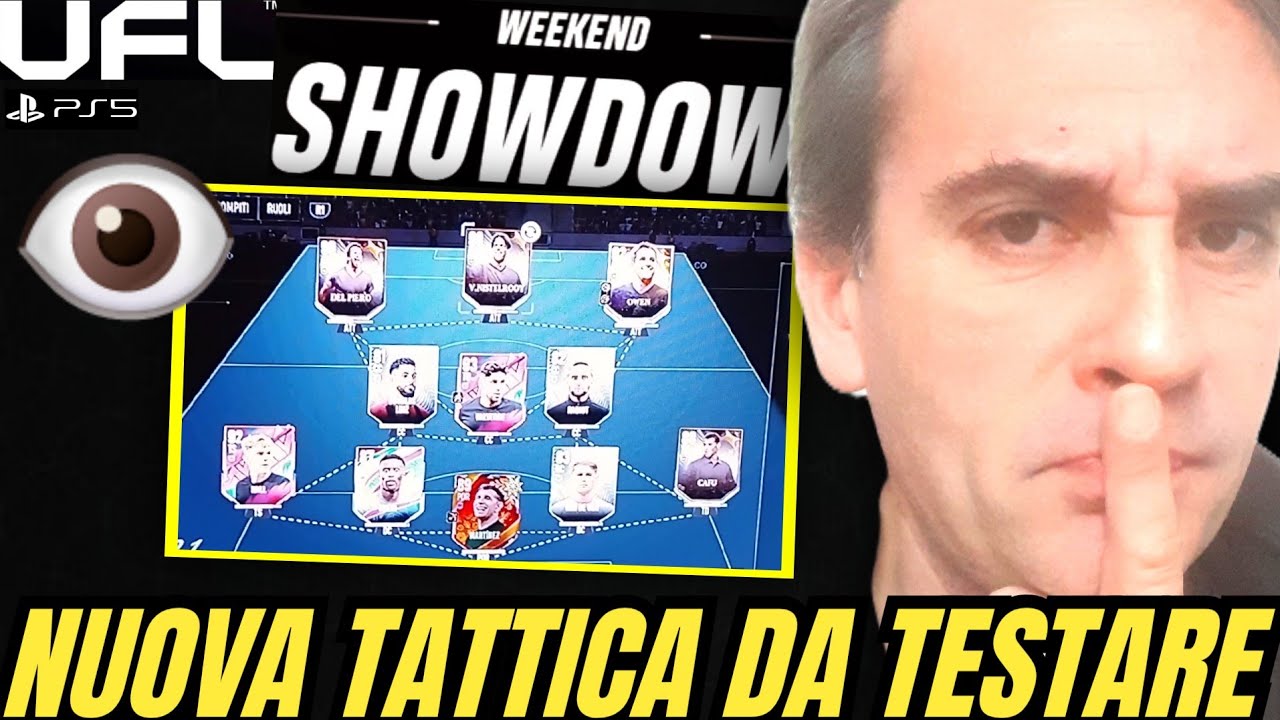 Ufl - NUOVO MODULO E WEEK-END SHOWDOWN! TEST IMPORTANTE PER L' AMUCHINA
