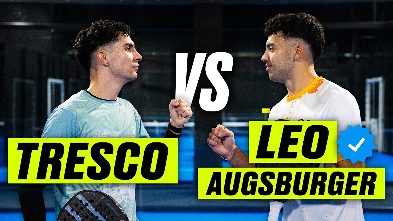 TIE BREAK 1v1 contra LEO AUGSBURGER 😱 ¿Le podré hacer un punto?