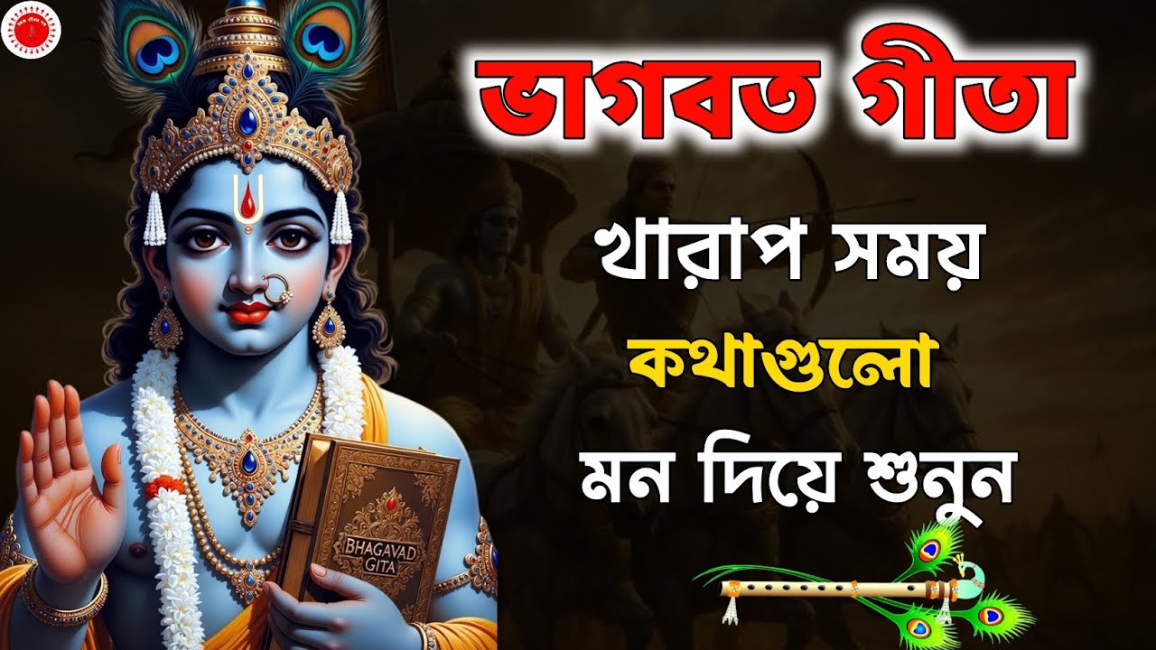 জাগ্রত গীতা | থারাপ সময় এই কথাগুলো মন দিয়ে শুনুন | Bhagavad Gita Life Lessons