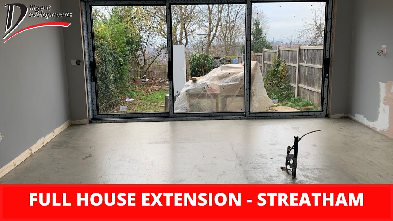 FULL HOUSE EXTENTSION -  STREATHAM SW16